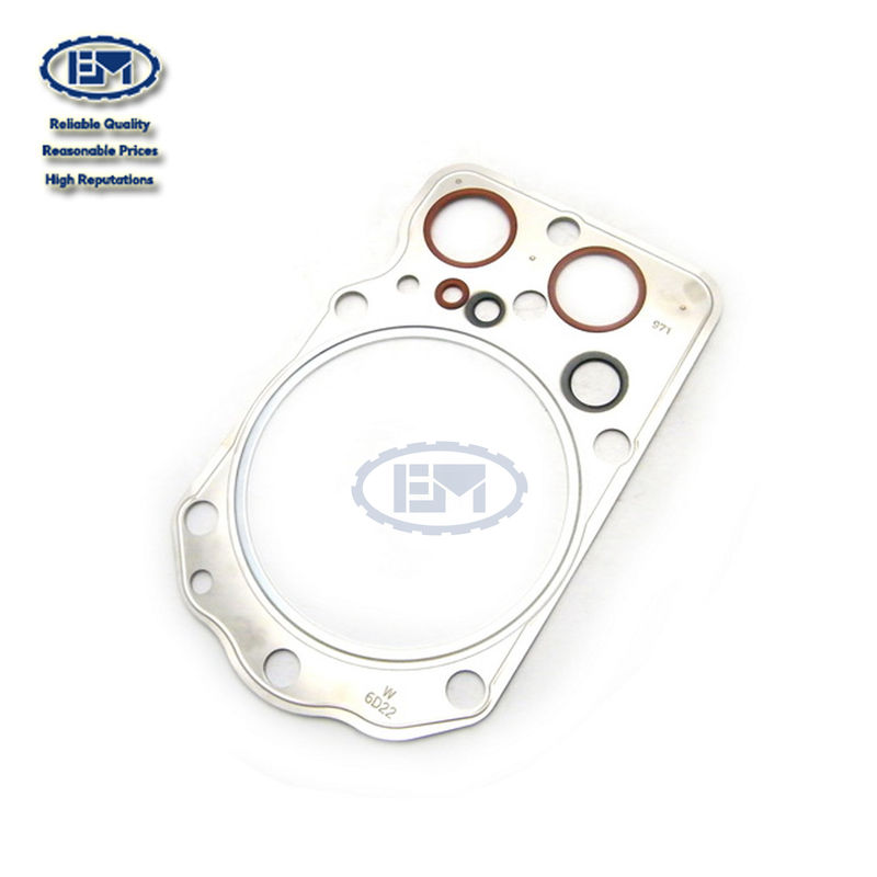 Excavator Engine Parts GASKET CYLINDER HEAD ME051714 ME051132 for SK450-6 6D24 6D22